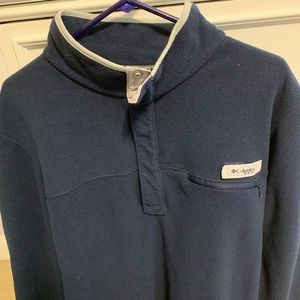 Columbia PFG fleece quarter zip